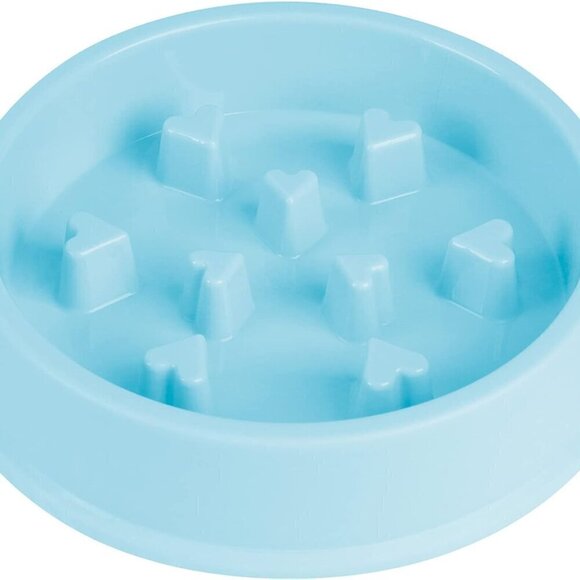 Slow Feeder for dogs or cats / Anti Choking Pet Bowl / Blue - Picture 4 of 6